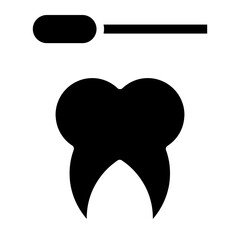 dental care glyph 