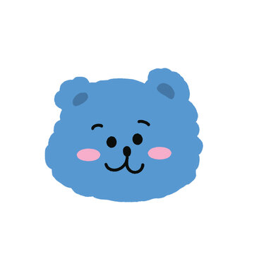 Bear Blue cute