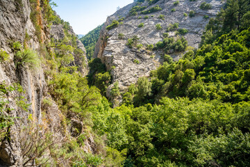 Sapadere canyon in the Taurus mountains near Alanya, Turkey