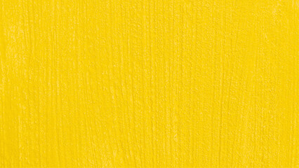 Yellow color cement wall surface. Abstract background and texture for design.