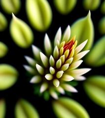 lotus flower closeup