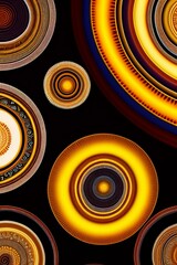 seamless pattern with circles