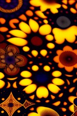 abstract orange background