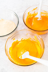 Candy corn fudge