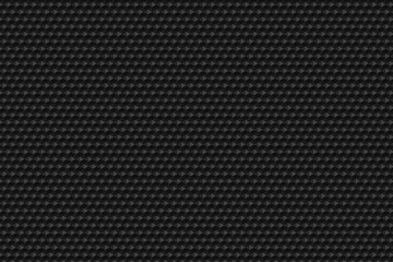 Abstract monochrome illustration of triangles and hexagon. Polygonal backdrop. 