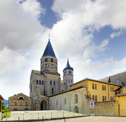 Obraz premium Monastery at Cluny, Cluny Abbey, Saône-et-Loire, Burgundy-Franche-Comté, France