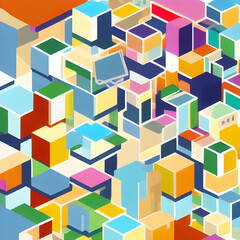 abstract geometric background