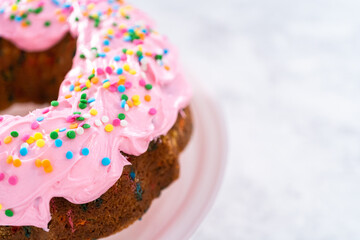 Funfettti Bundt Cake