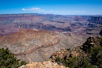 Fototapeta na wymiar Grand Canyon horisons
