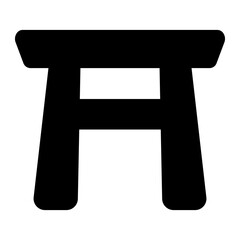 torii glyph icon