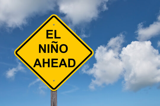 El Nino Ahead Warning Sign