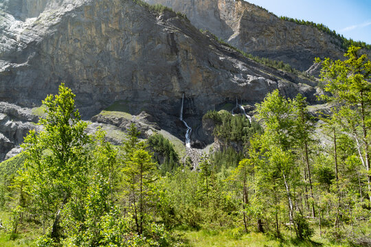 Gasterntal in a remote part of Kanton Bern in Switzerland