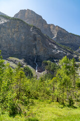 Fototapeta premium Gasterntal in a remote part of Kanton Bern in Switzerland