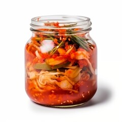 Kimchi Korean fermented vegetable dish generative ai