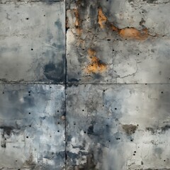 Obraz premium Clean and Bright Top-View Concrete Textured Background with a Modern Twist with tile pattern