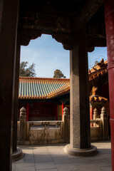 The Confucian temples in Qufu county of Shandong province, China