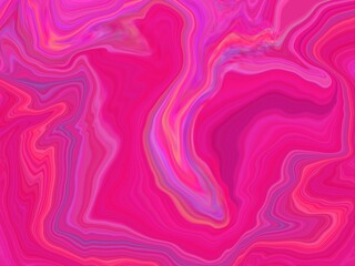 Abstract Liquid Gradient Background Acrylic Art Magenta Pink