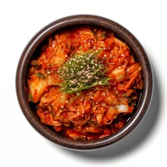 Kimchi Korean fermented vegetable dish generative ai
