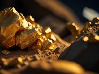 Pepite d'oro, estrazione di oro