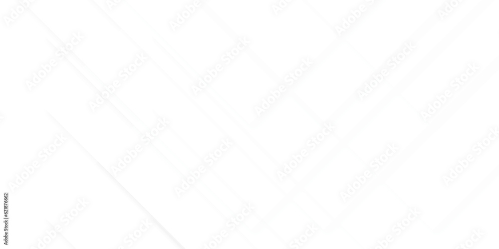 Poster modern abstract white background design with layers of textured white transparent material in triang