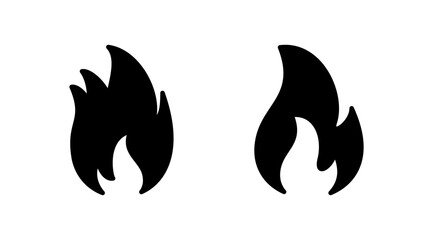 Fire icon vector. fire flame icon