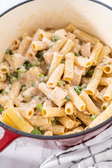 Chicken alfredo pasta