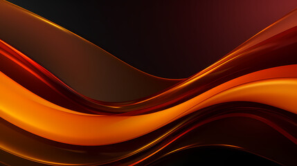 Abstract Orange curve shapes background. luxury wave. Smooth and clean subtle texture creative design. Suit for poster, brochure, presentation, website, flyer. vector abstract design element