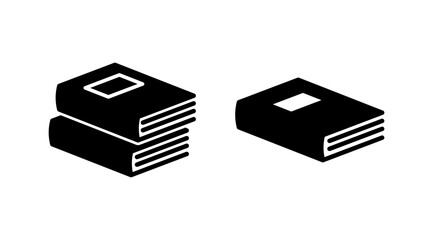 Book icon vector. Open book vector icon.