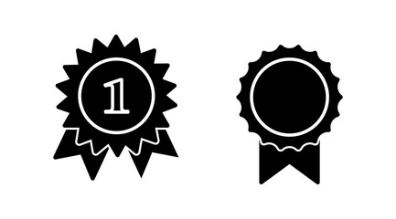 Achieve icon vector. medal icon vector. award. Certificate. approved