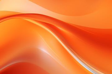 Abstract Orange curve shapes background. luxury wave. Smooth and clean subtle texture creative design. Suit for poster, brochure, presentation, website, flyer. vector abstract design element