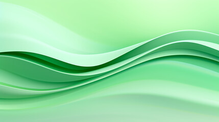 Abstract Light Green curve shapes background. luxury wave. Smooth and clean subtle texture creative design. Suit for poster, brochure, presentation, website, flyer. vector abstract design element