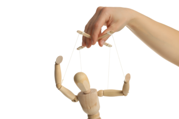 PNG, Concept of social management, isolated on white background