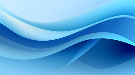 Obraz premium Abstract Light Blue curve shapes background. luxury wave. Smooth and clean subtle texture creative design. Suit for poster, brochure, presentation, website, flyer. vector abstract design element