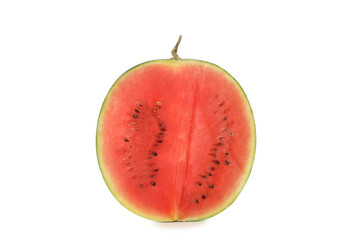 PNG, fresh and juicy summer fruit - watermelon isolated on white background