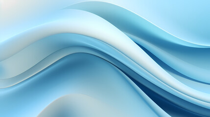 Fototapeta premium Abstract Light Blue curve shapes background. luxury wave. Smooth and clean subtle texture creative design. Suit for poster, brochure, presentation, website, flyer. vector abstract design element