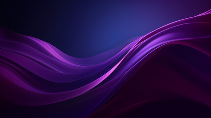 Obraz premium Abstract Dark Purple curve shapes background. luxury wave. Smooth and clean subtle texture creative design. Suit for poster, brochure, presentation, website, flyer. vector abstract design element