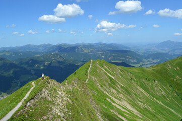 Obraz premium Am Fellhorn bei Oberstdorf