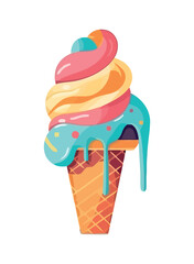 Summer fun with gourmet ice cream