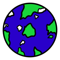 earth globe icon
