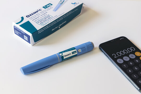 Ozempic Insulin injection pen or insulin cartridge pen for diabetics.