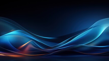 Obraz premium Dark Blue Background for Engaging Presentation Slides