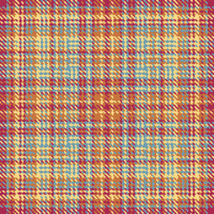 Plaid textile fabric of pattern background check with a vector seamless texture tartan.