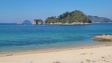beach and sea