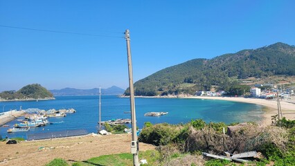 view of the coast of island