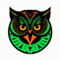 Esport Team Logo Design, Owl Symbolt Generated by AI
