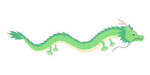  辰年　竜　年賀状　2024正月イラスト