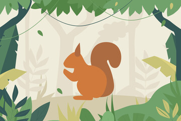 animals vector color picture for drawing kid including elephant deer tiger goat giraffe horse squirrel rabbit cow pig zebra sheep rhino bear