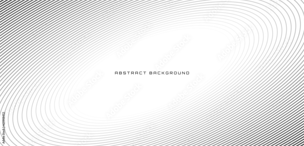 Aufkleber white minimalist techno abstract background overlap layer on bright space with stripes decoration. m