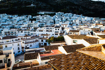 picturesque village of  Mijas. Costa del Sol, Andalusia, Spain