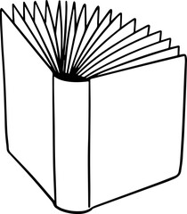 hand drawn book illustration.